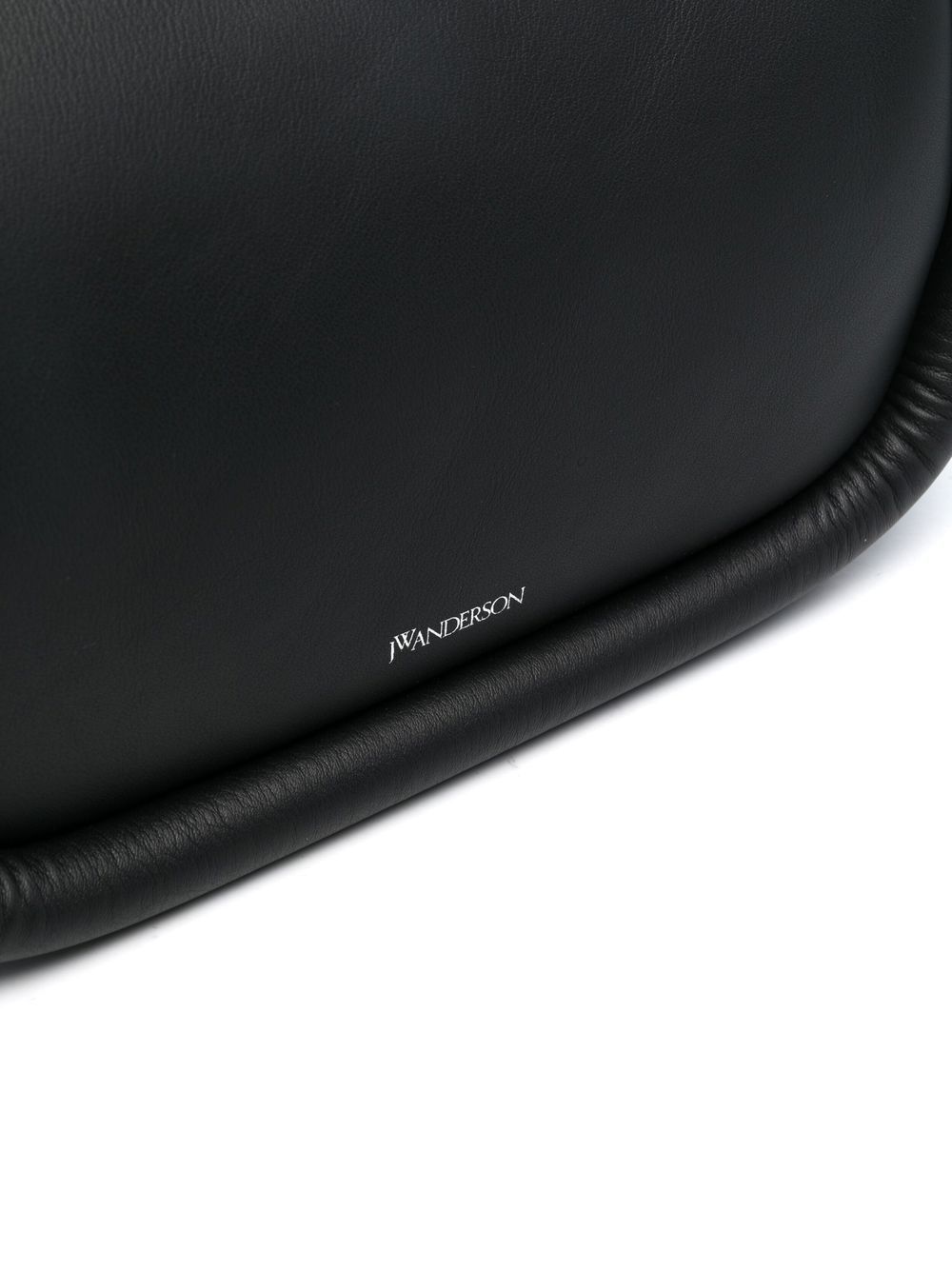Bumper logo-stamp crossbody bag - Black