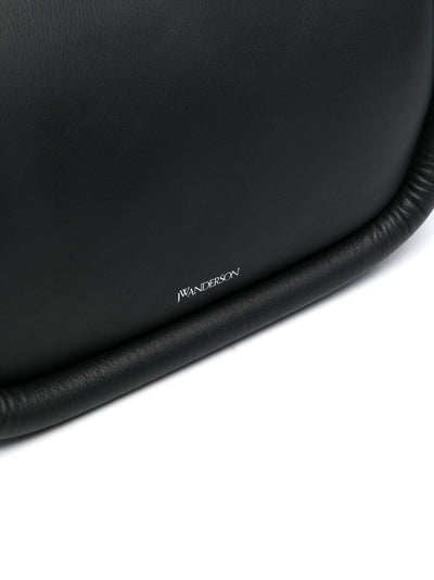 Bumper logo-stamp crossbody bag - Black