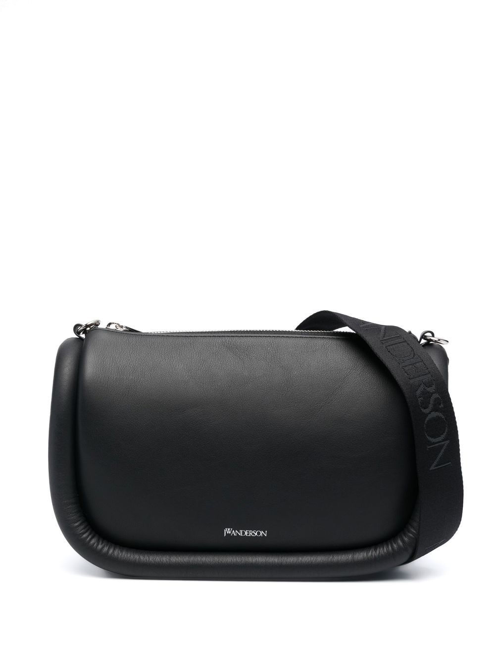 Bumper logo-stamp crossbody bag - Black
