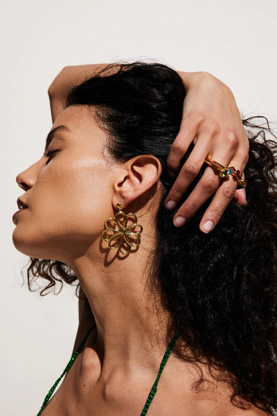 Bloom Earring - Gold