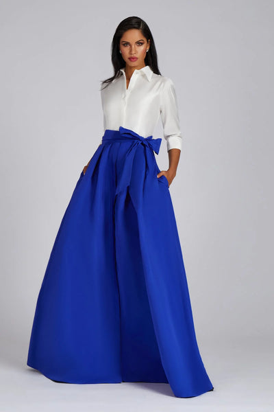 Taffeta Shirt Gown - More Colors Available