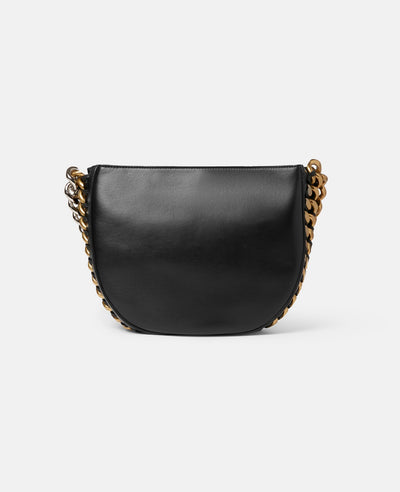 Medium Frayme Shoulder Bag - Black