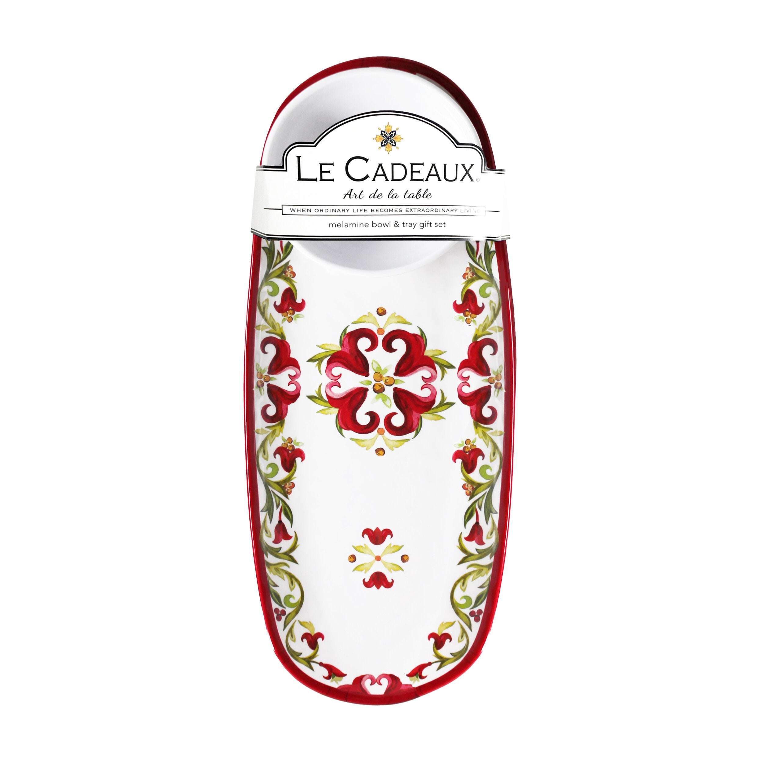 Vischio Bowl & Tray Gift Set