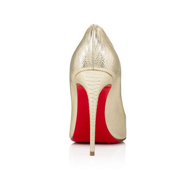 KATE pump 100mm - gold CALF