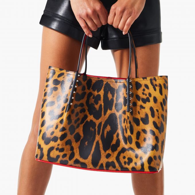 Christian louboutin shop leopard tote