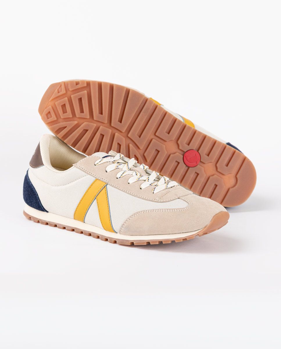 Nylon Mesh Running - Beige