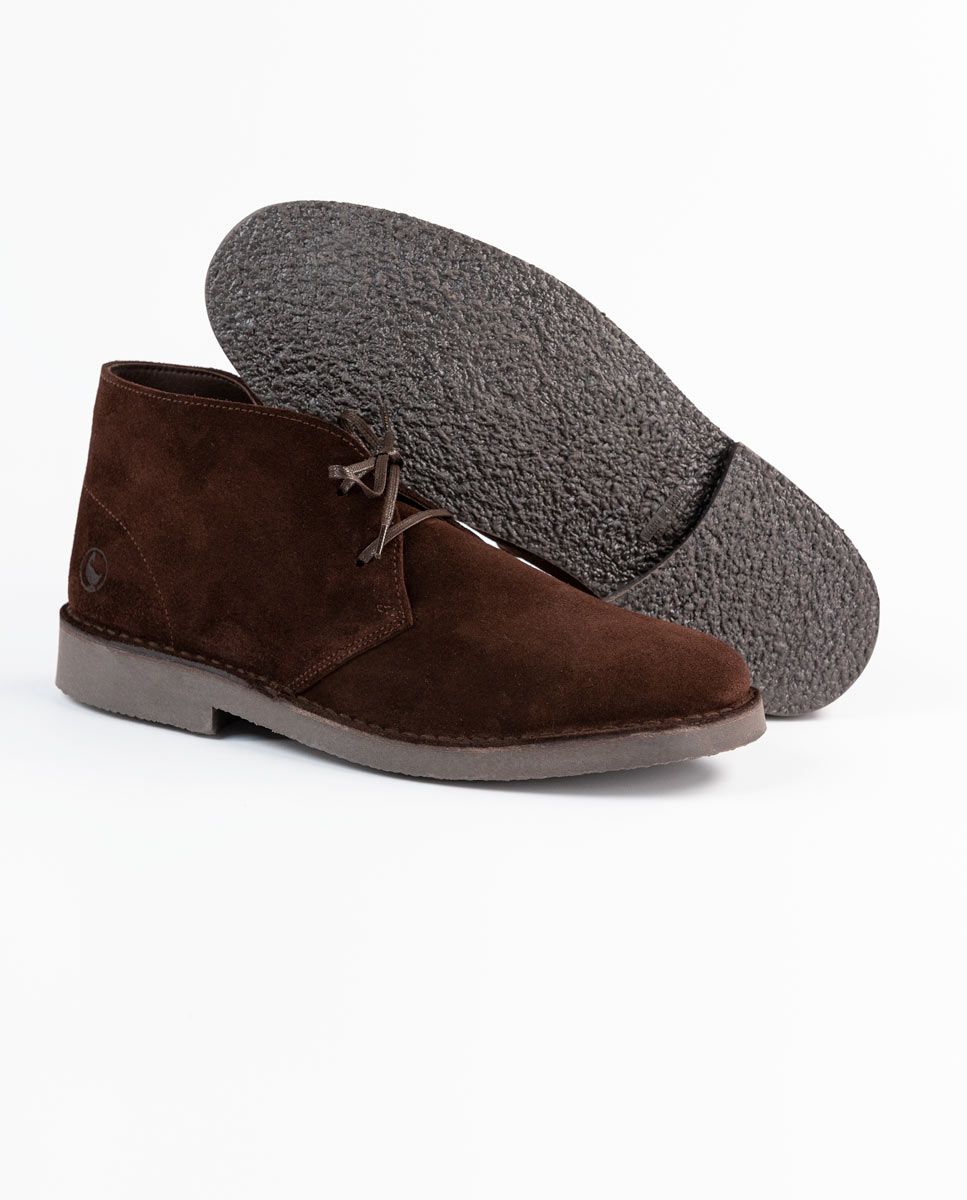 Suede Desert Boot - Brown