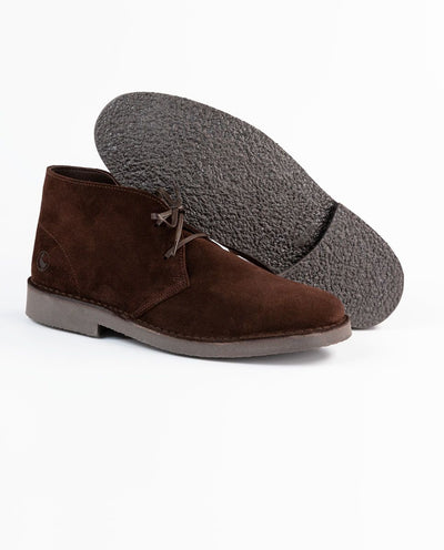 Suede Desert Boot - Brown