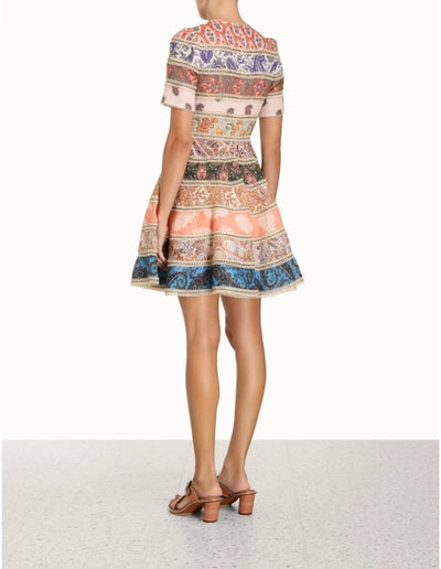 DEVI SPLICED MINI DRESS - Spliced
