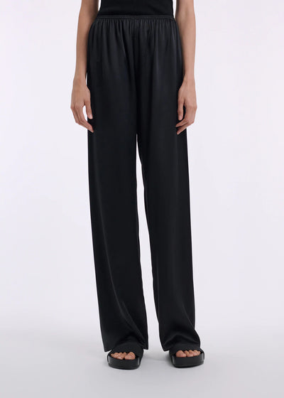 Elastic Waist Pant - Black