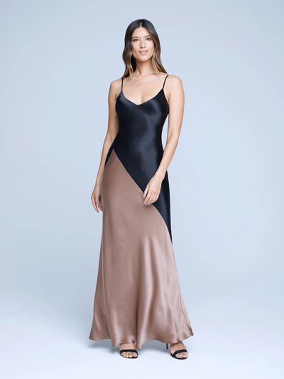 Serita Dress - Black/Sparrow