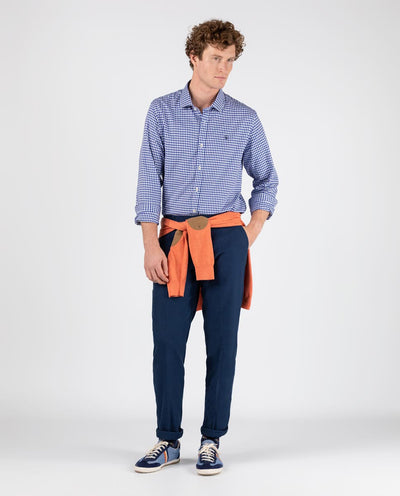 Combined Panama Pant - Blue