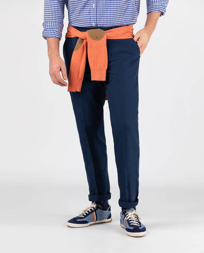 Combined Panama Pant - Blue