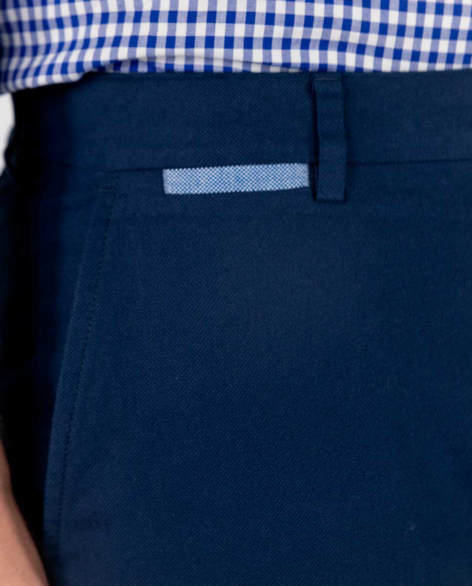 Combined Panama Pant - Blue
