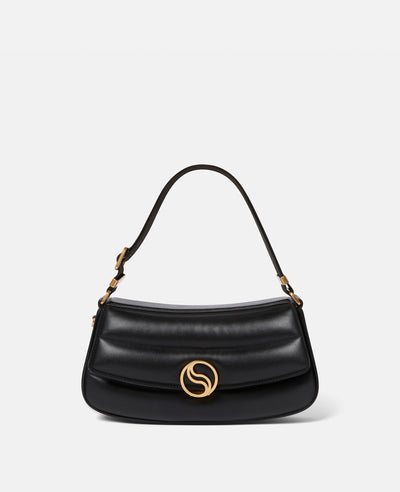 S-Wave Padded Shoulder Bag - Black