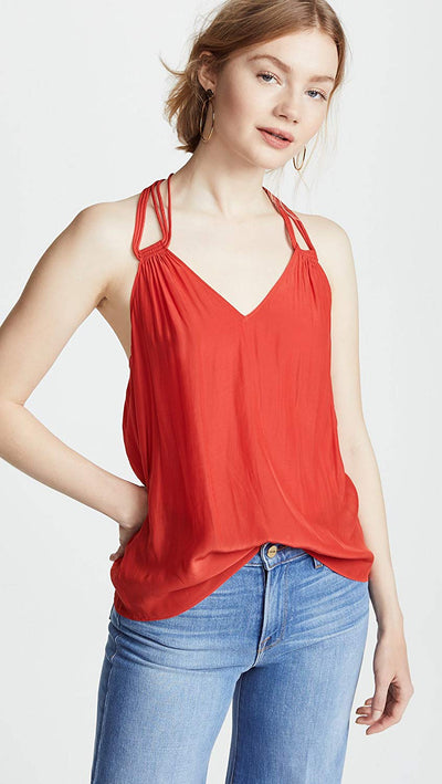 Cecelia Top - Spring Red