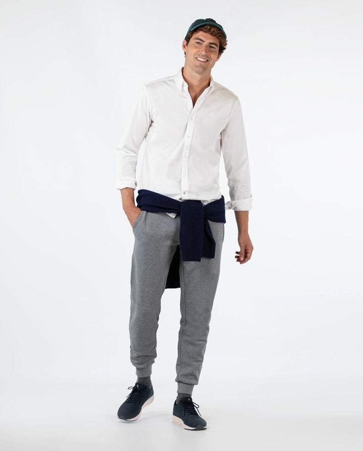 Gabardine Shirt - White