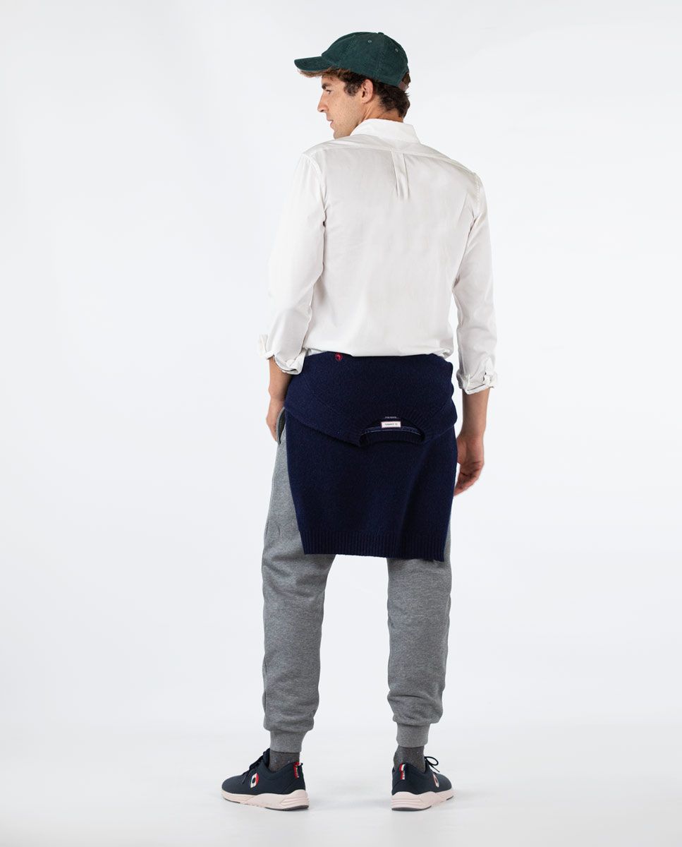 Gabardine Shirt - White