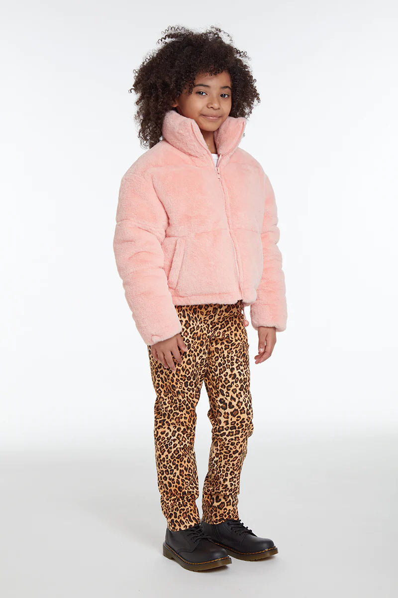 Billie Kids Puffer Jacket - Ballet Pink