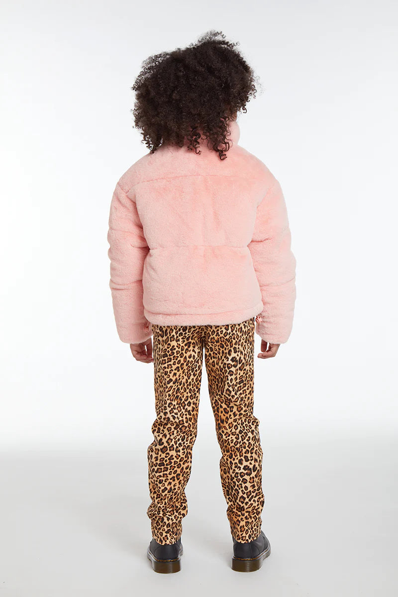 Billie Kids Puffer Jacket - Ballet Pink