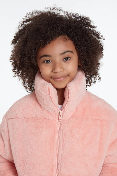 Billie Kids Puffer Jacket - Ballet Pink