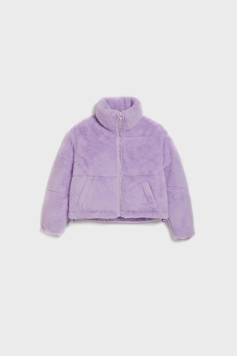 Billie Kids Puffer Jacket - Wisteria