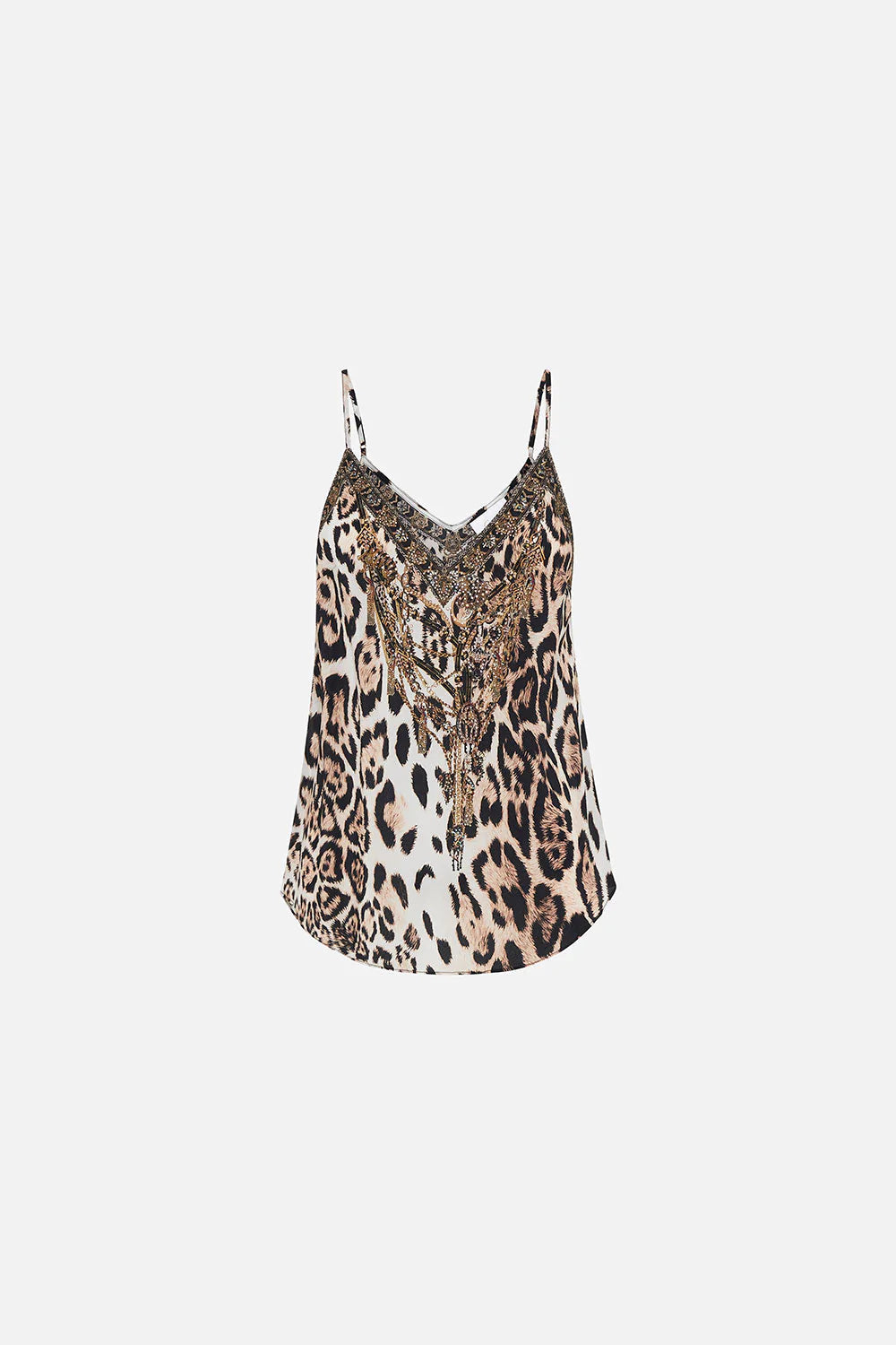 V-Neck Bias Cami - Cool For Cats