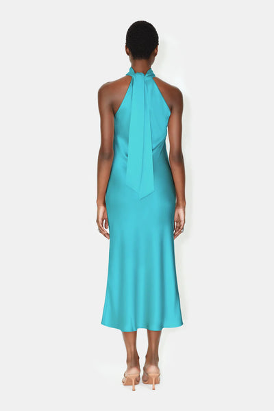 CROPPED SIENNA DRESS - Lagoon