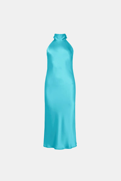CROPPED SIENNA DRESS - Lagoon