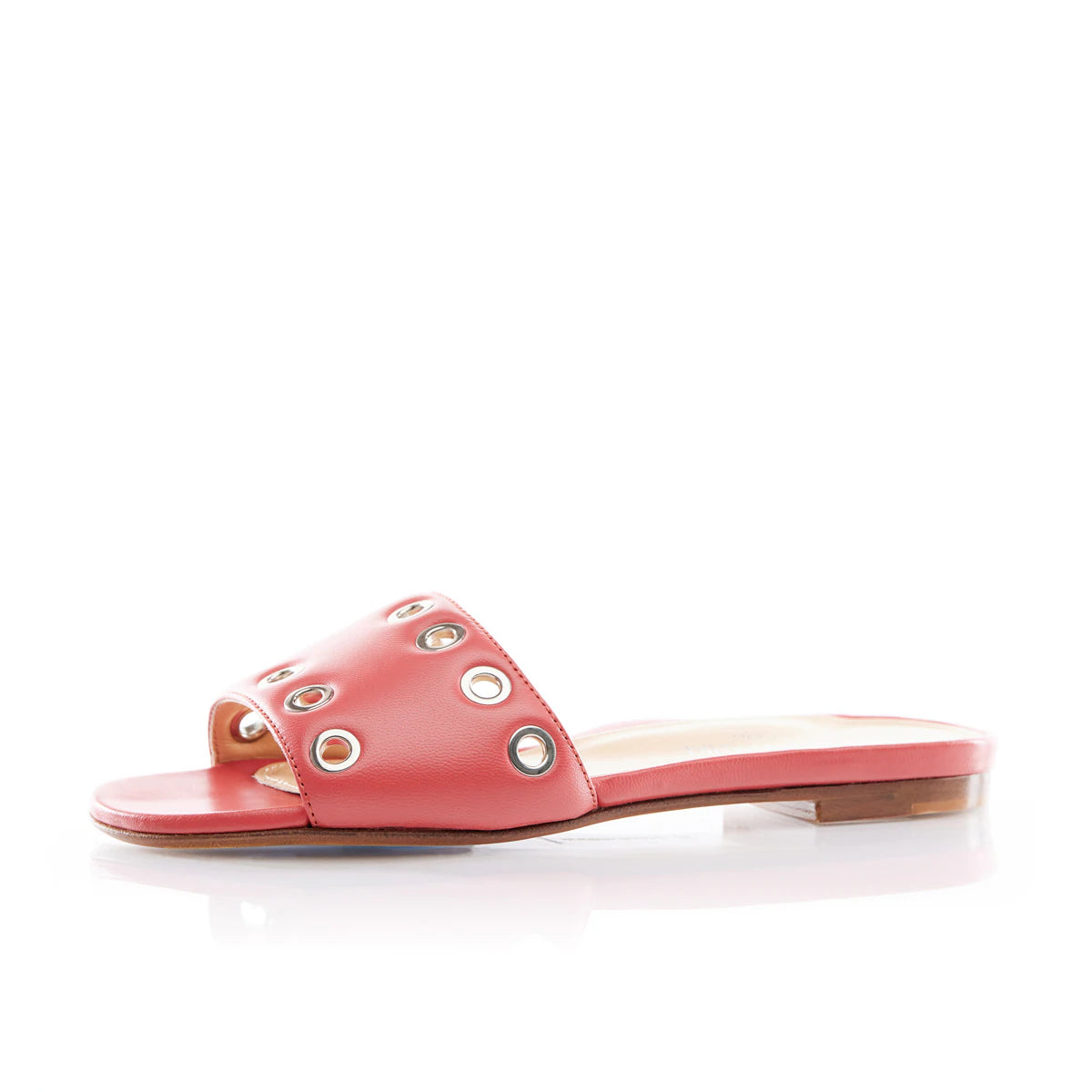 Cora Slide Sandal - Coral