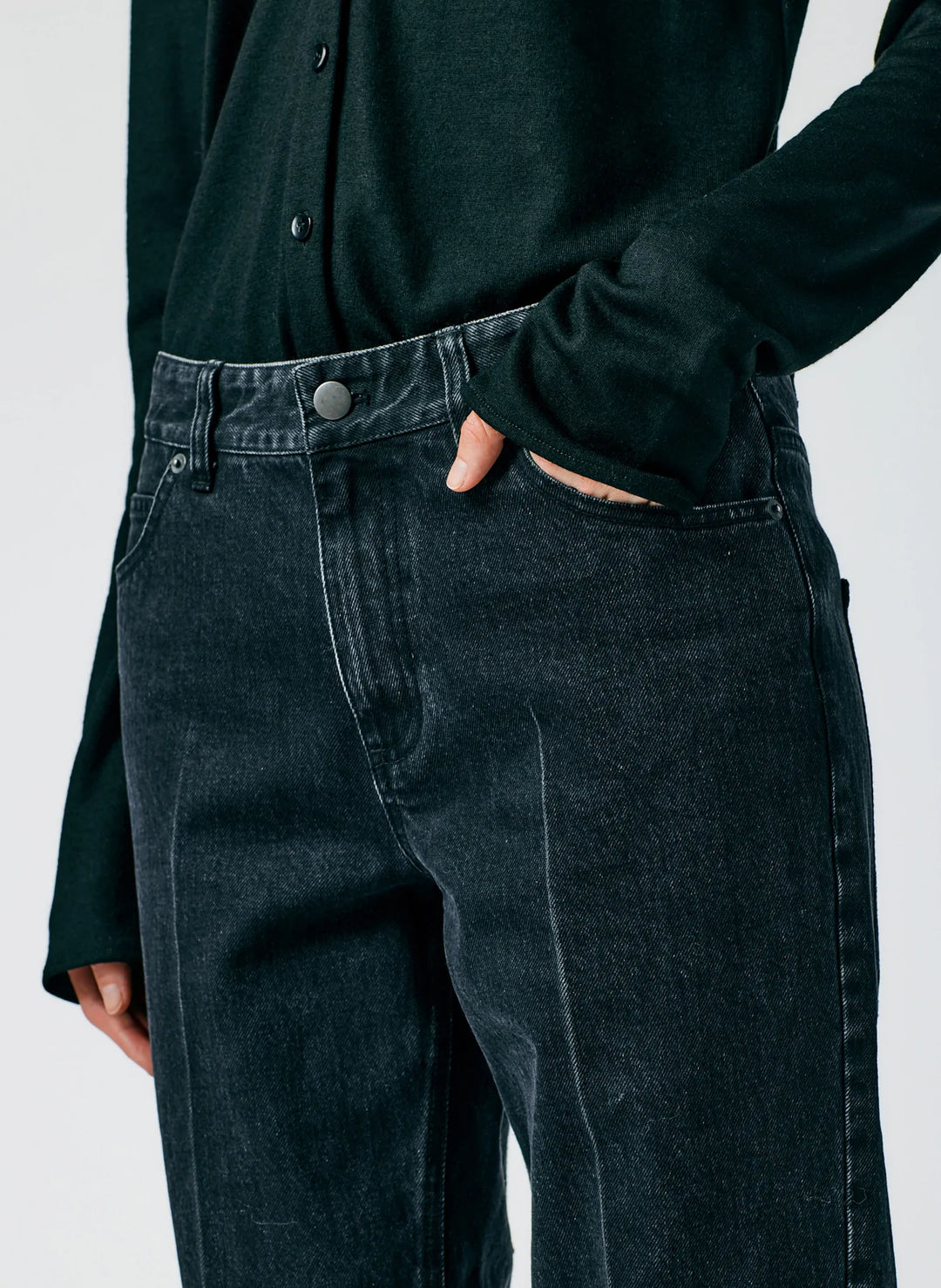 Elfie Jean - Black Denim