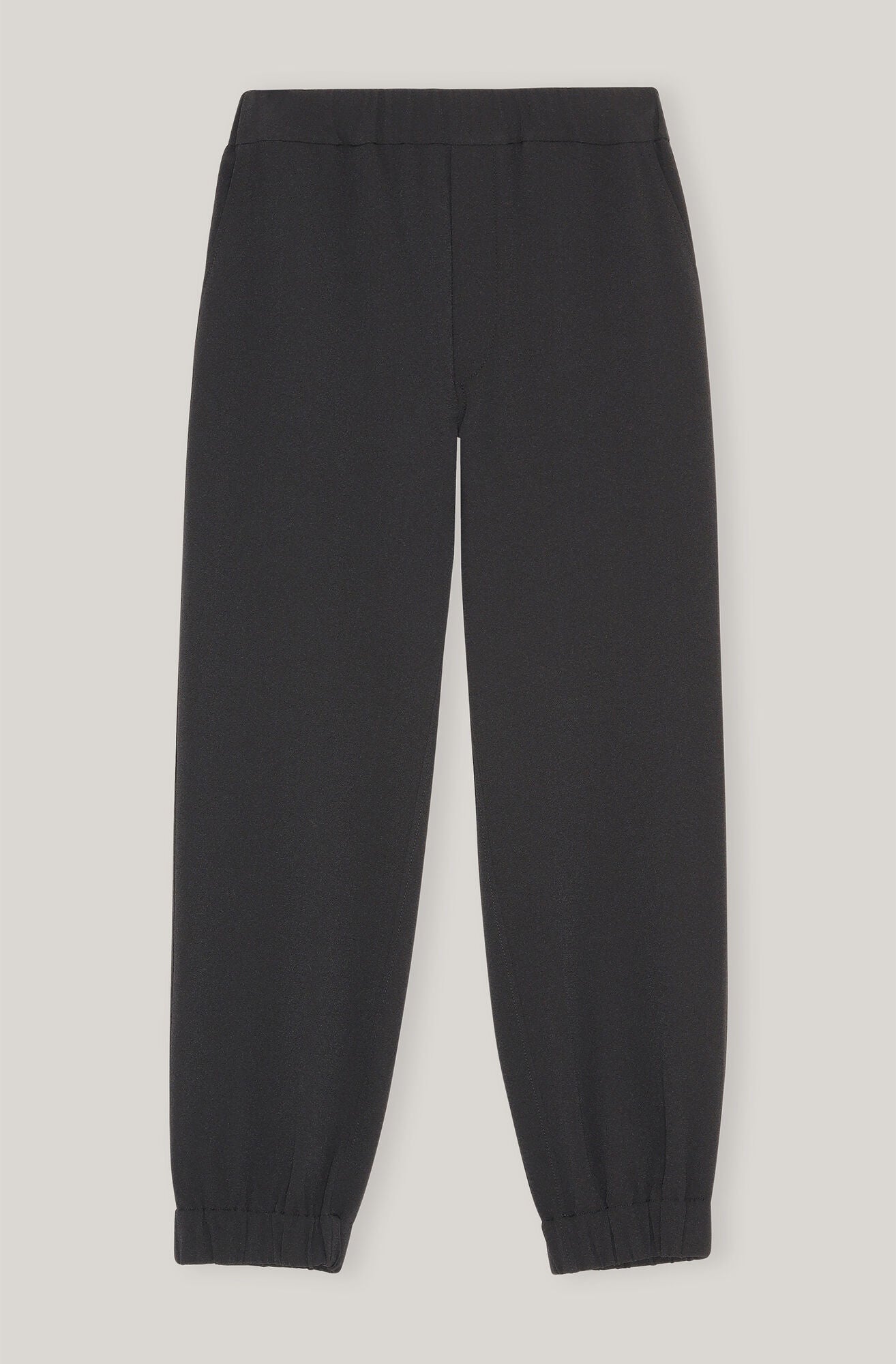 Recycled Crepe Pant - Black