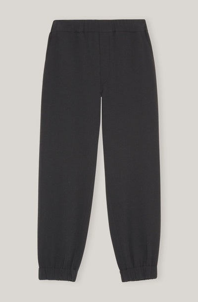 Recycled Crepe Pant - Black