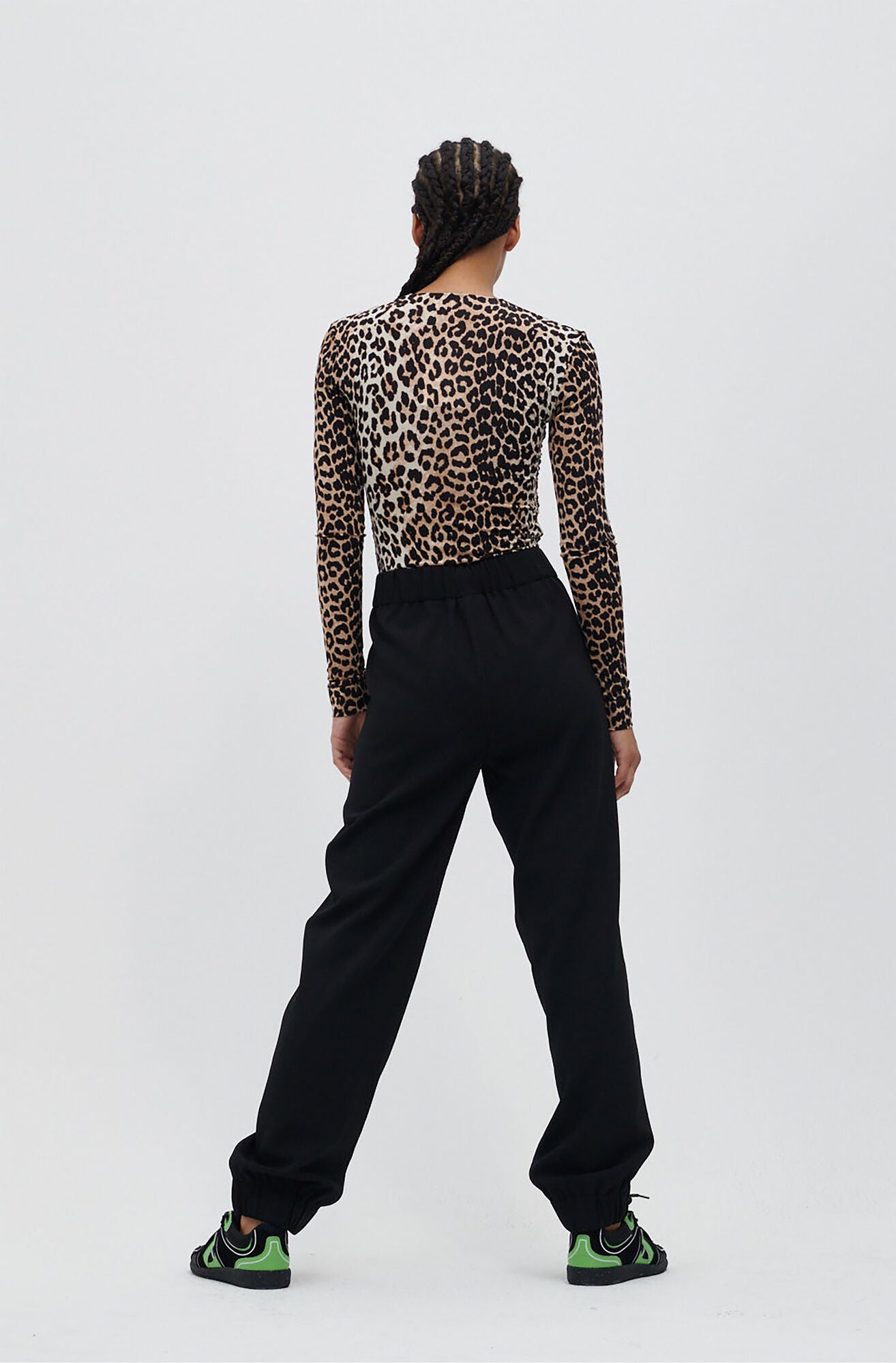 Recycled Crepe Pant - Black