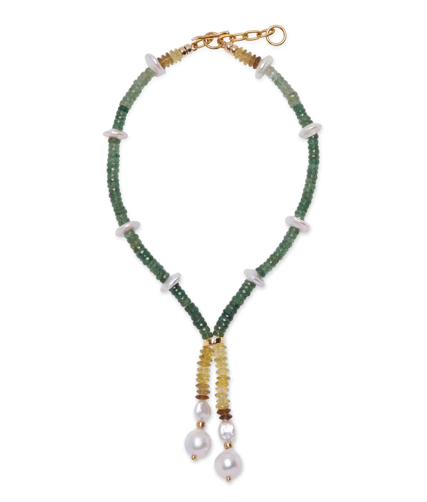 Geneva Necklace - Green