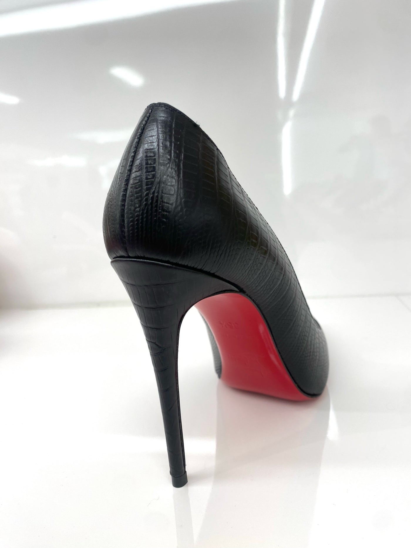 KATE pump 100mm - black CALF