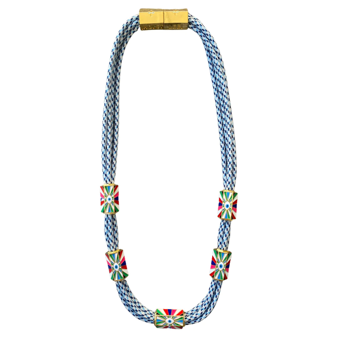 Colorblock Necklace - More Colors Available