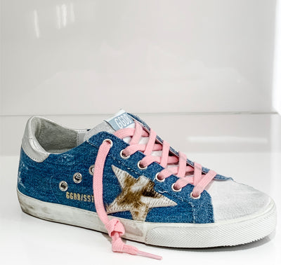 Superstar Sneaker - Light Blue Denim