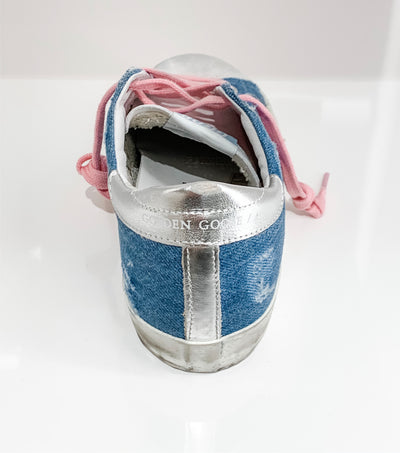 Superstar Sneaker - Light Blue Denim