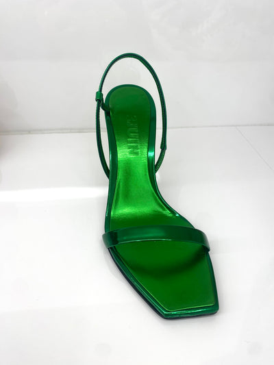 Patent Heel 95MM - dark green
