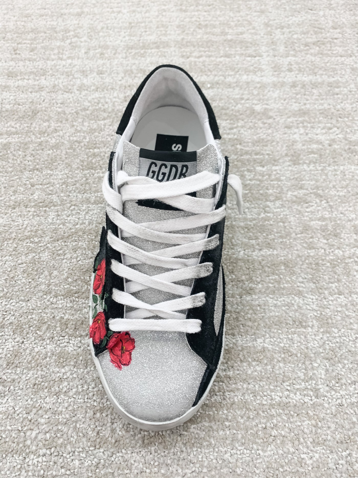Superstar Sneaker - Roses/Black