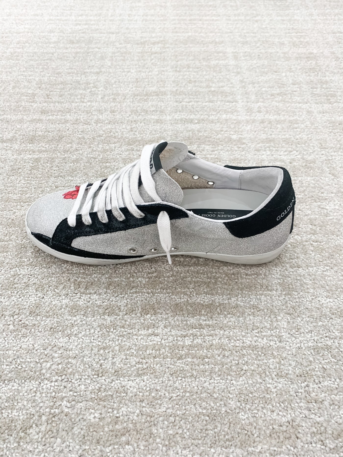 Superstar Sneaker - Roses/Black