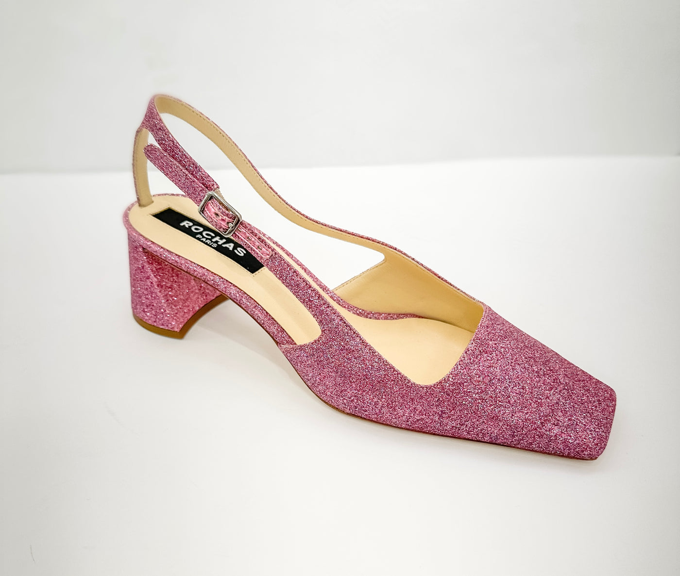 FAIRY GLITTER SLINGBACK - Pink