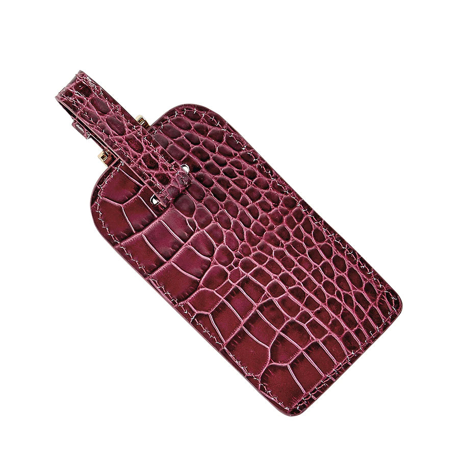 Leather Luggage Tag - More Colors Available