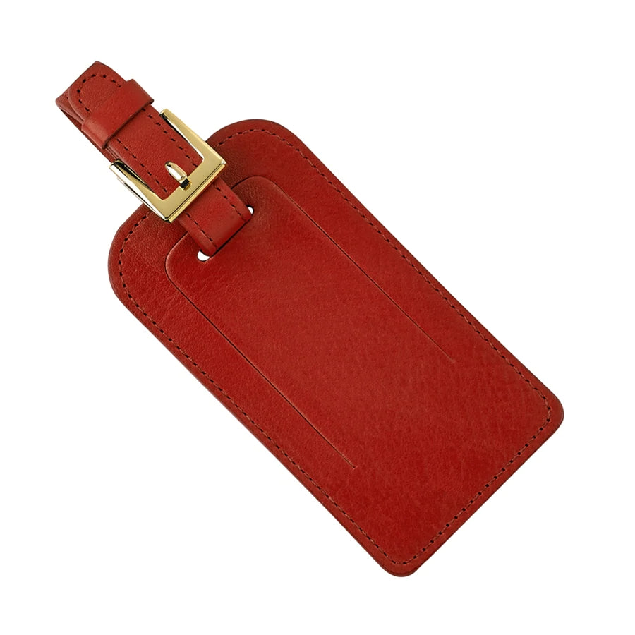 Leather Luggage Tag - More Colors Available