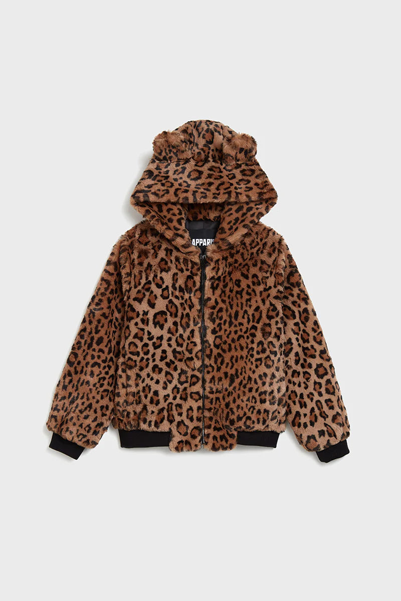 Lily Kids Coat - Leopard