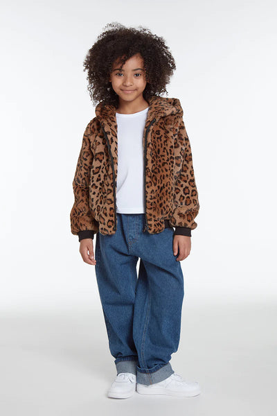 Lily Kids Coat - Leopard