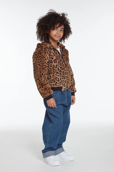 Lily Kids Coat - Leopard