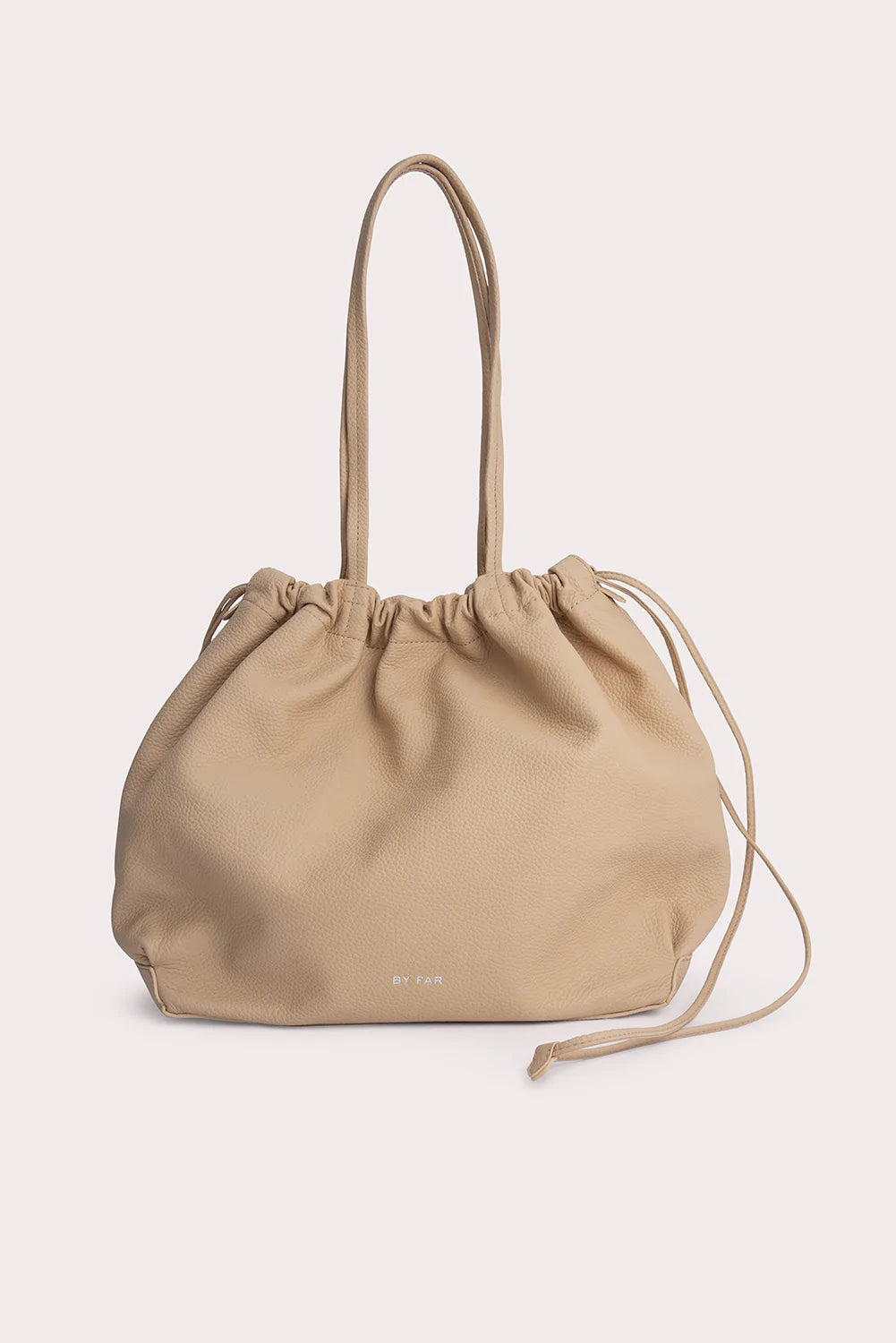 Kraft Flat Grain Leather Handbag - Oslo