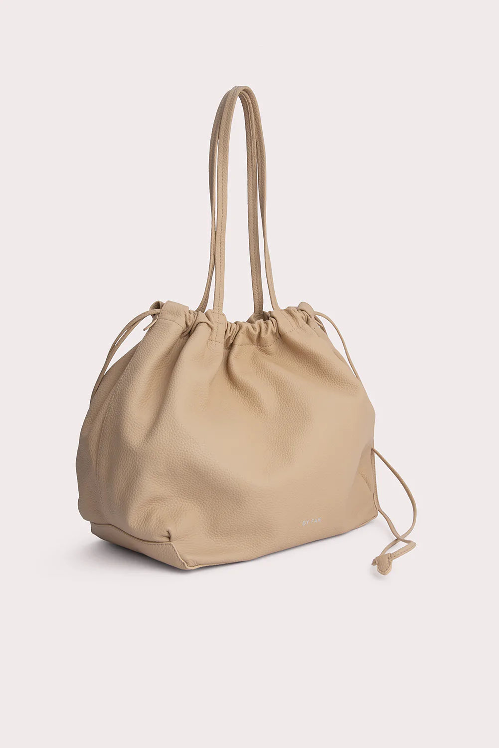 Kraft Flat Grain Leather Handbag - Oslo